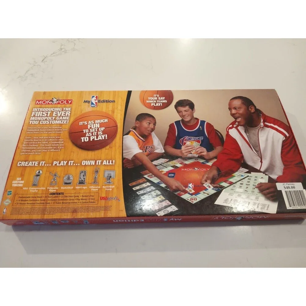 Monopoly My NBA Basketball Edition 2006 Used EUC All Pieces Present